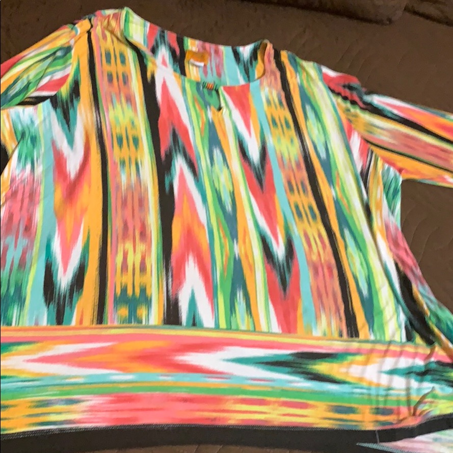 Ruby Rd. Colorful Blouse